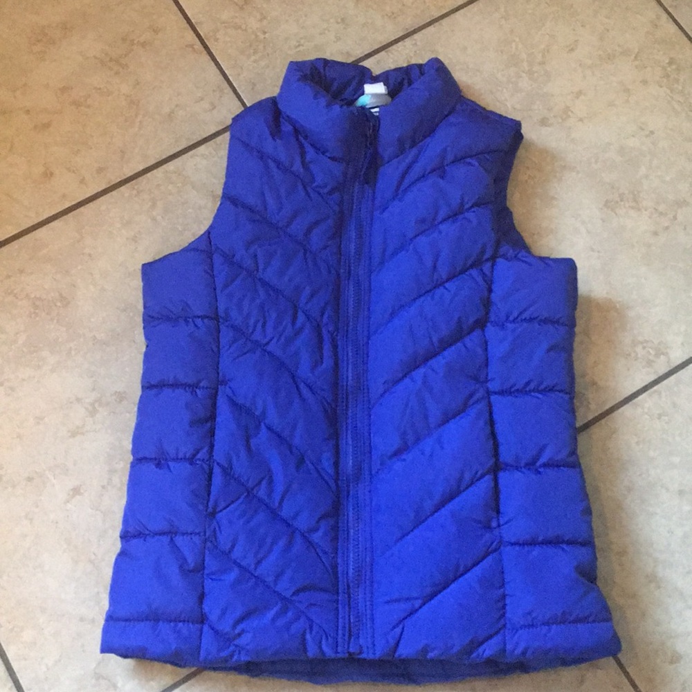 Old Navy EUC Girls’ Blue Puffer Vest Sz L 10-12